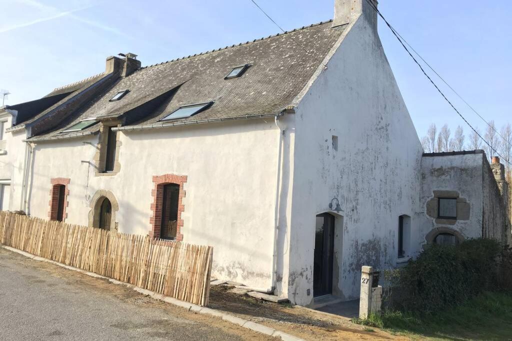 KERAUDREN RHUYS - Longère XVIIIe - 10 pers - 4 chb - plage à pied Saint-Gildas-de-Rhuys Exterior foto